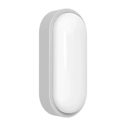 MEGATRON udendørs LED-væglampe Zella Neo XL Sensor, grå, IP54