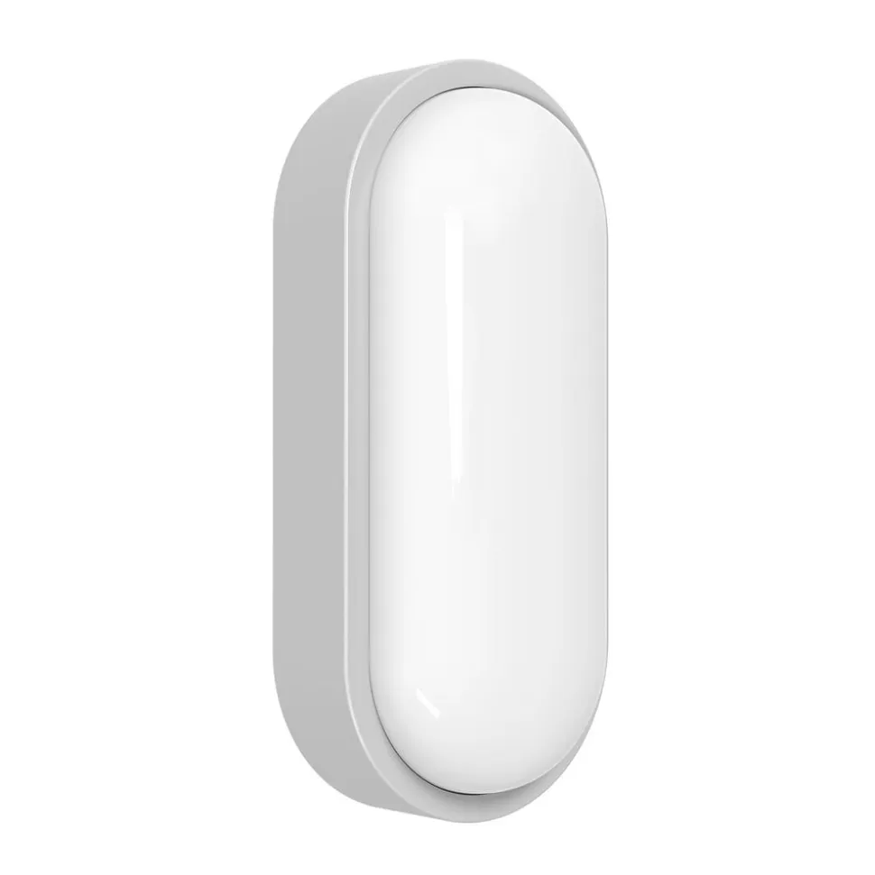 MEGATRON udendørs LED-væglampe Zella Neo XL Sensor, grå, IP54