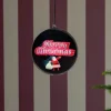 Merry Christmas 3D-hologramkugle, 64 LED'er