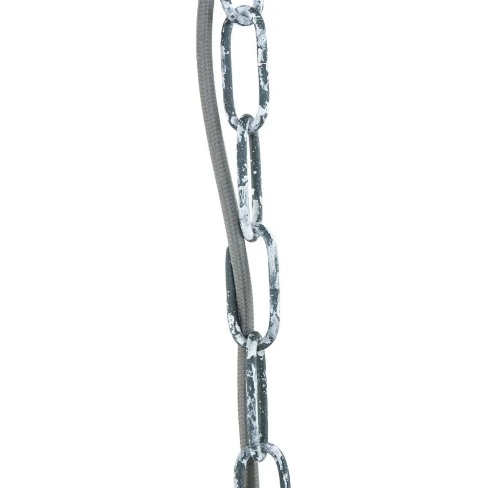 Mexlite Densi hængelampe, grå, Ø 47 cm, metal