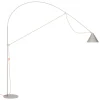 midgard AYNO XL gulvlampe, grå/orange 2.700 K