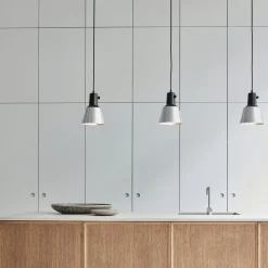 midgard K831 hængelampe, naturlig aluminium