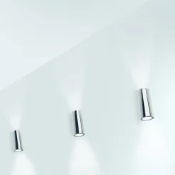 Milan Kronn - væglampe up-down, krom