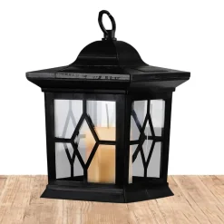 Milan LED-solcellelampe med 3 anvendelsesmuligheder