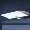 Miracle LED-spejllampe i krom, bredde 30 cm