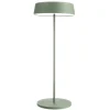 Miram LED-bordlampe med batteri, kan dæmpes, grøn