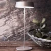 Miram LED-bordlampe med batteri, kan dæmpes, grå