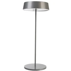 Miram LED-bordlampe med batteri, kan dæmpes, grå
