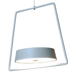 Miram LED-hængelampe med batteri, kan dæmpes, grøn