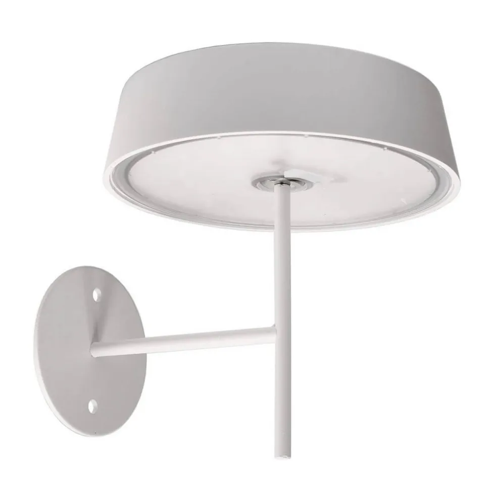 Miram LED-væglampe med batteri, kan dæmpes, hvid