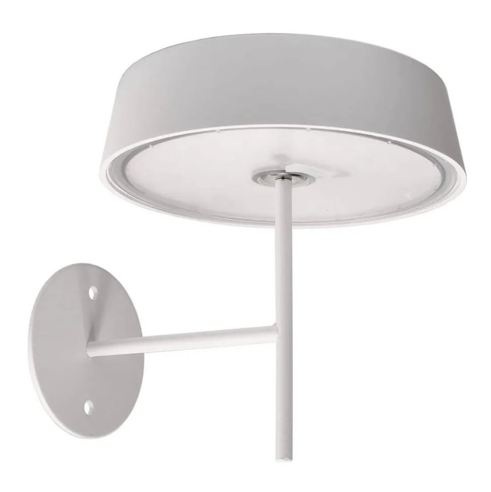 Miram LED-væglampe med batteri, kan dæmpes, hvid