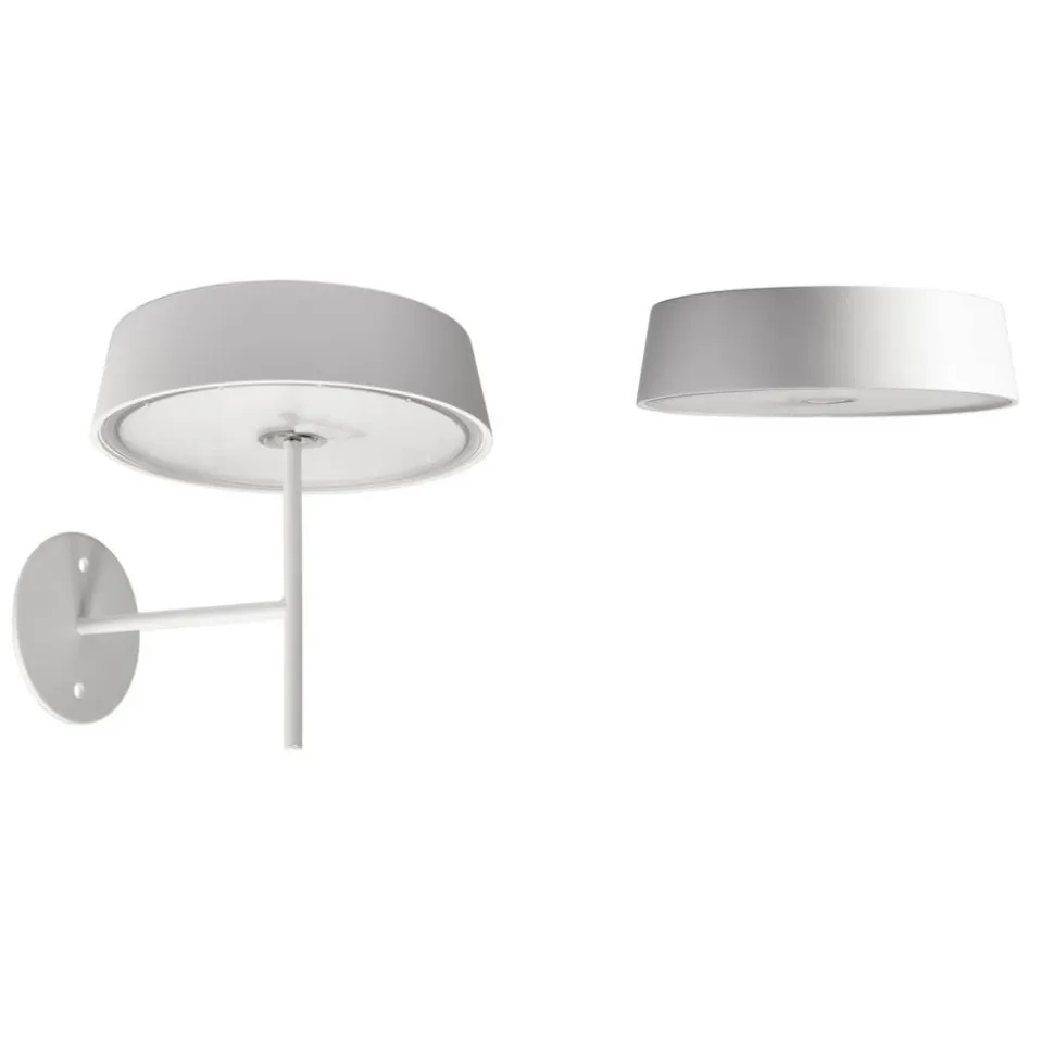 Miram LED-væglampe med batteri, kan dæmpes, hvid