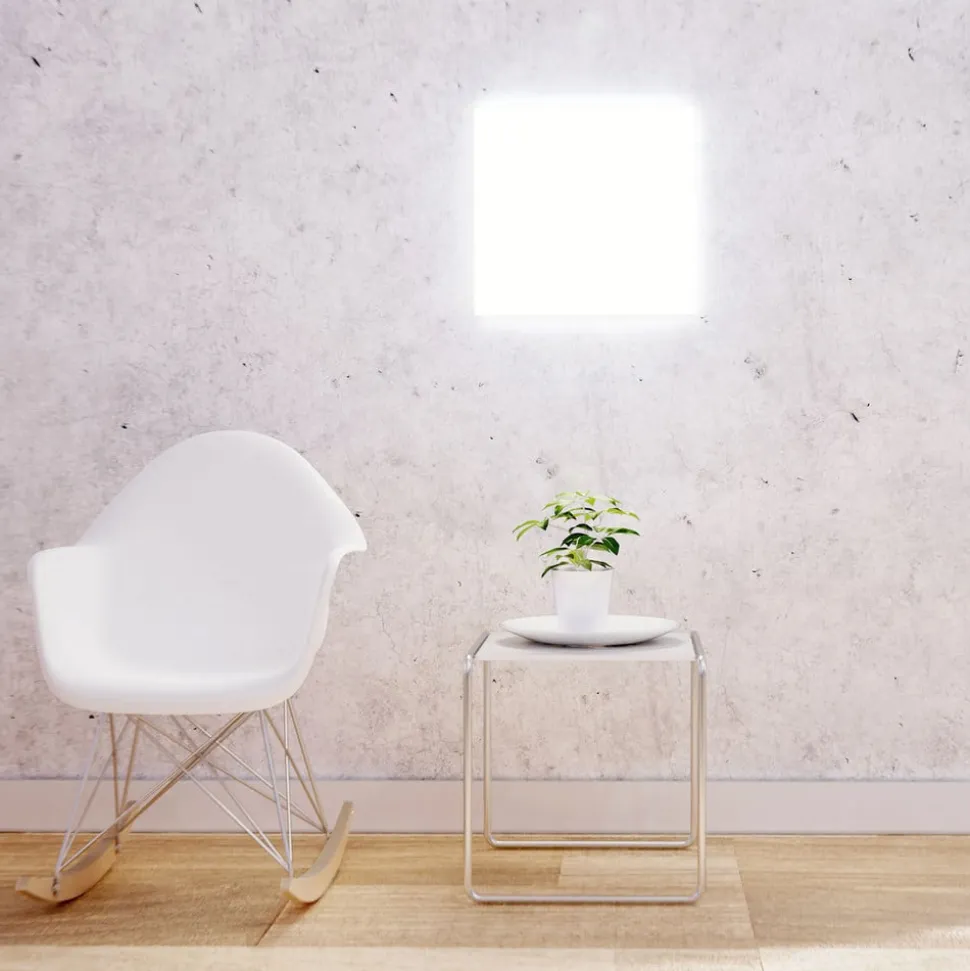 Müller Licht tint Aris LED-panel, 30 x 30 cm, hvid