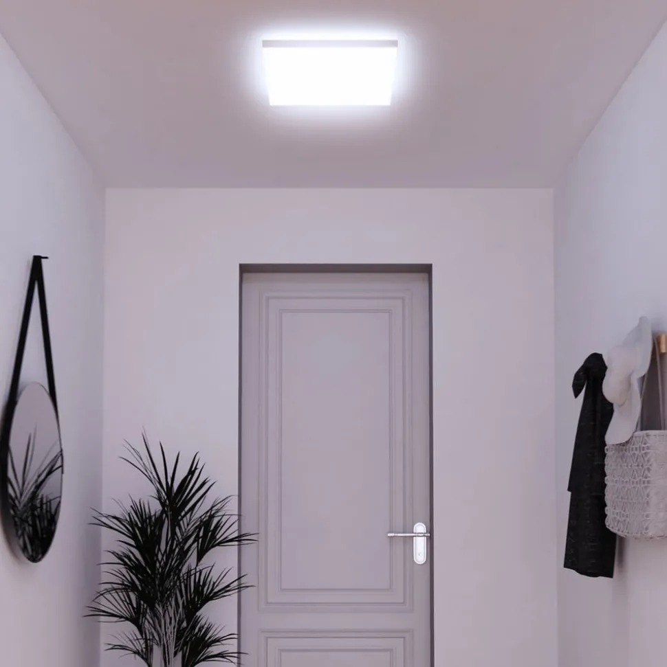 Müller Licht tint Aris LED-panel, 30 x 30 cm, hvid