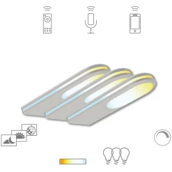 Müller Licht tint LED-underskabsbelysning Armaro, 3 enheder