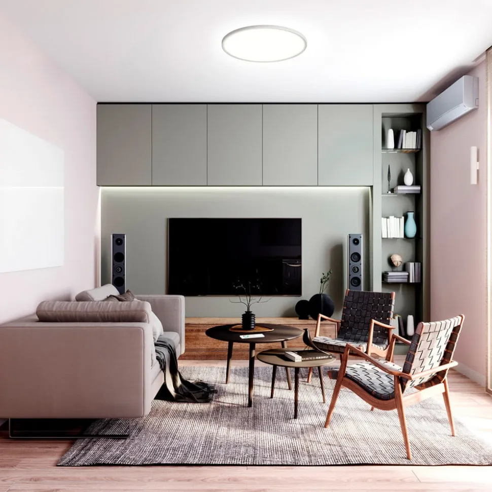 Müller Licht tint Smart LED-loftlampe Amela, Ø 50 cm
