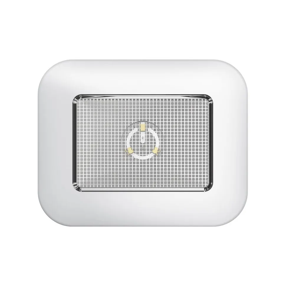 Mobina Push 10 LED-møbellampe, hvid, 9,7 cm lang