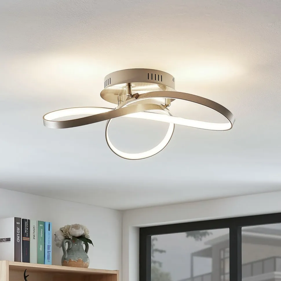 Moderne designet LED-loftlampe Saliha
