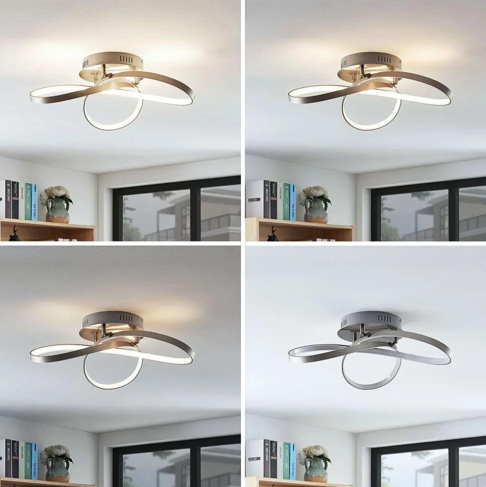 Moderne designet LED-loftlampe Saliha