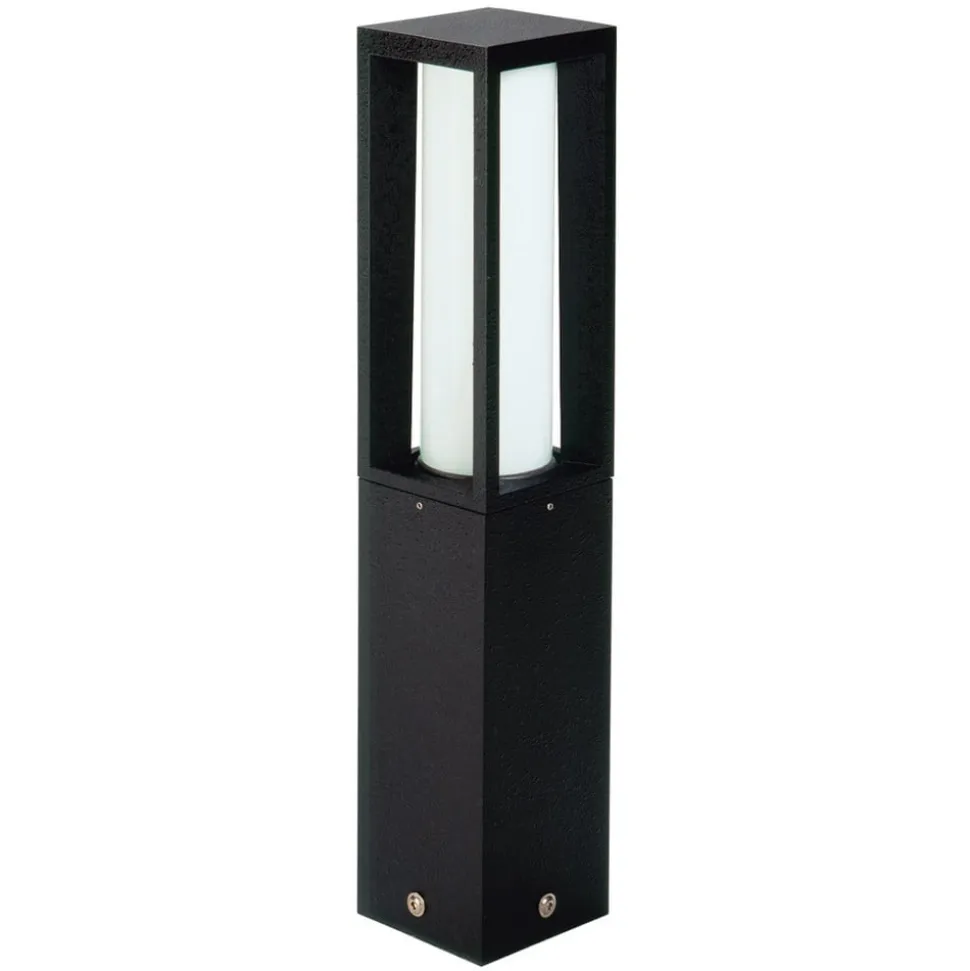 Moderne sokkellampe i aluminium 936 i sort