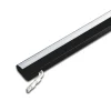 ModuLite F LED-underskabsbelysning, sort, 60 cm, 4.000 K aluminium
