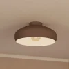 Mogano loftlampe, Ø40cm, kaffebrun