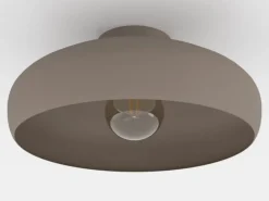 Mogano loftlampe, Ø40cm, kaffebrun