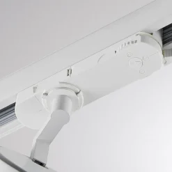 Molto Luce LED 3-faset skinnespot Magis, hvid, 827