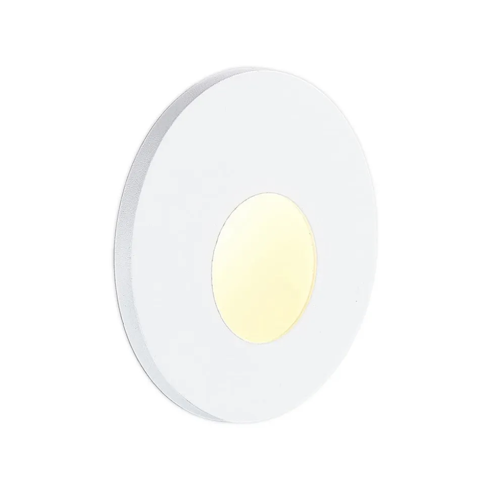 Molto Luce LED indbygningslampe Wall 68R RD hvid, aluminium, CCT