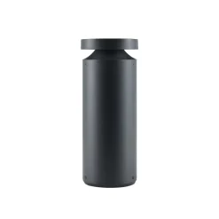 Molto Luce LED-sokkellampe Mona, Ø 18 cm, aluminium, højde 45 cm