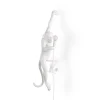 Monkey Lamp deko LED-væglampe, hvid, venstre