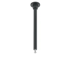 Monteringsstang til DUOline-skinne, sort, 12,5 cm