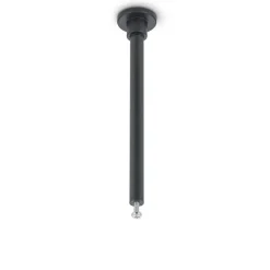 Monteringsstang til DUOline-skinne, sort, 12,5 cm