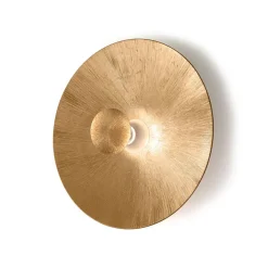 Moon Sun væglampe, Ø 54 cm, guld