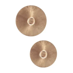 Moon Sun væglampe, Ø 54 cm, guld