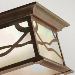 Morris udendørs loftlampe, kobber