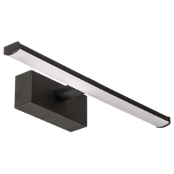 Nala LED-væglampe, sort, bredde 30 cm