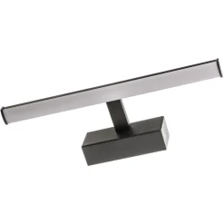 Nala LED-væglampe, sort, bredde 30 cm