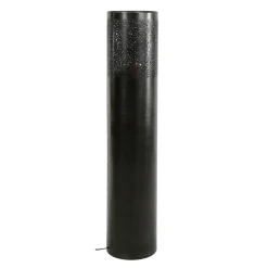 Narabi gulvlampe, højde 120 cm, sort-nikkel, metal