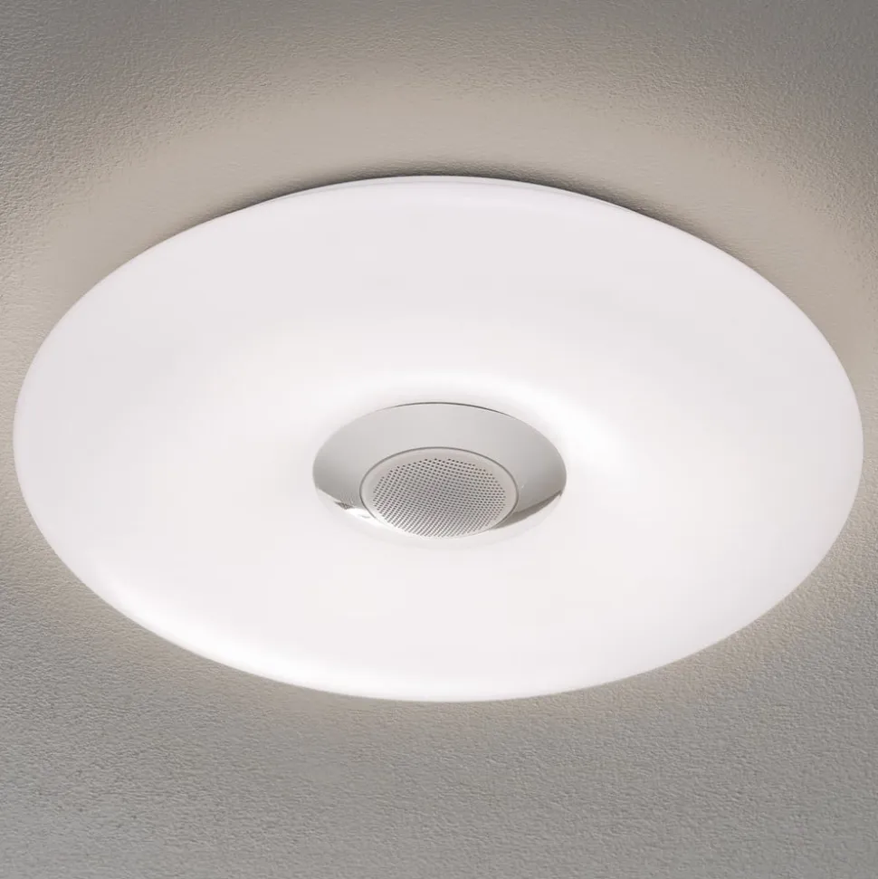 Nashville - LED-loftlampe, RGBW med højttaler
