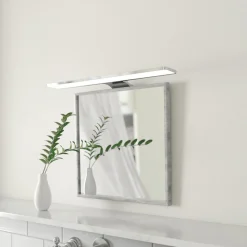 Nayra - hvid LED-spejllampe