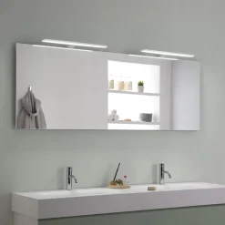 Nayra - hvid LED-spejllampe