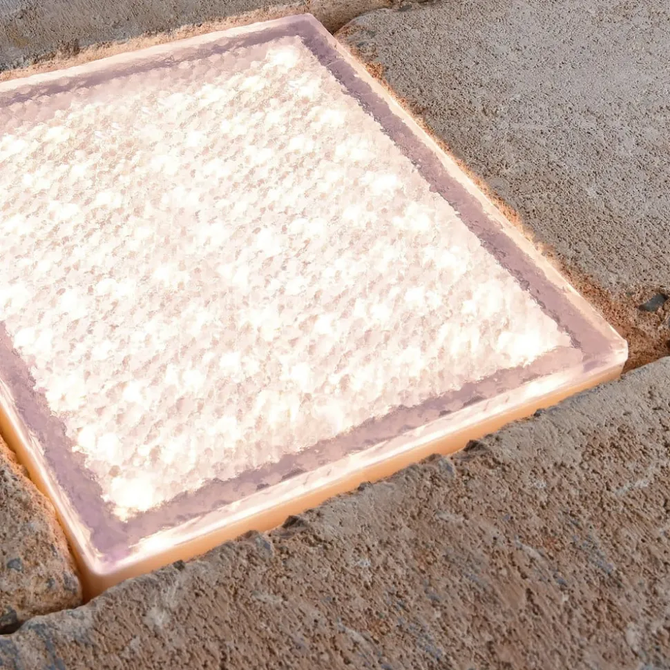 Nedgravningslampe Tabit, 20 x 20 cm, gangbar