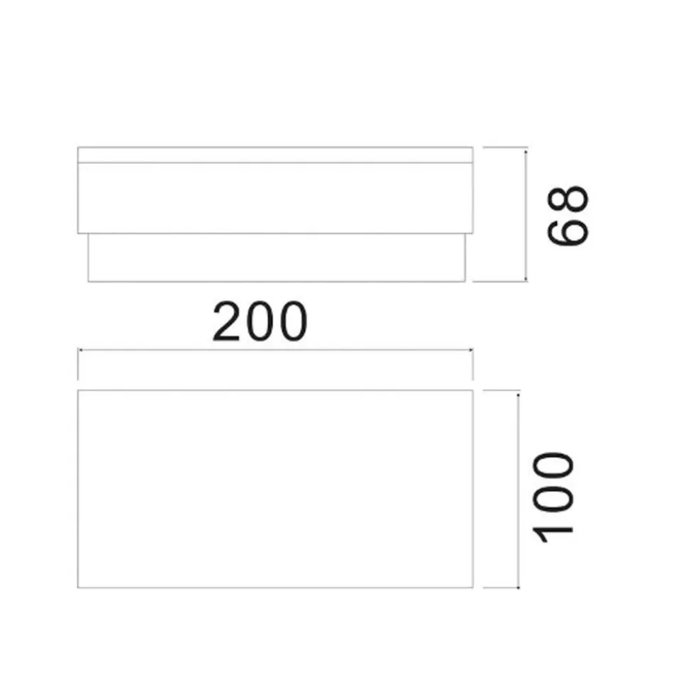 Nedgravningslampe Tabit, 10 x 20 cm, gangbar