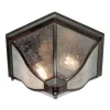 New England udendørs loftslampe, bronzefarvet
