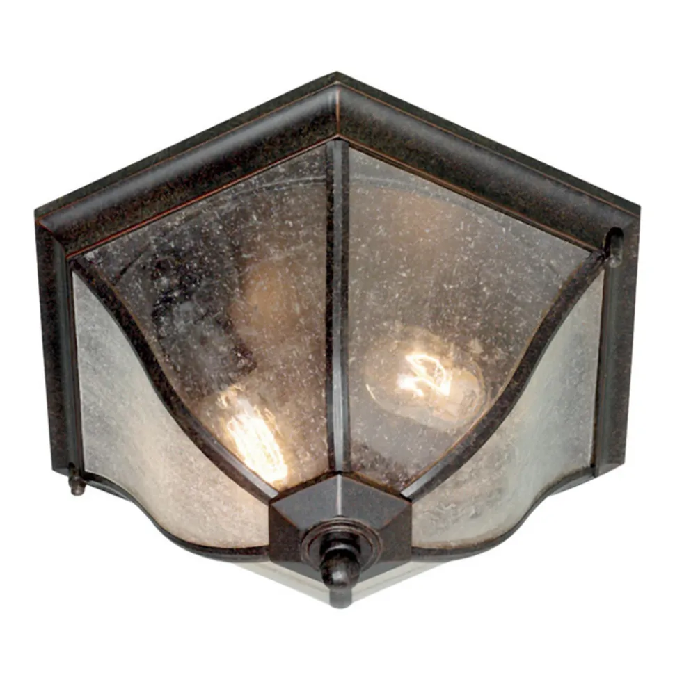 New England udendørs loftslampe, bronzefarvet