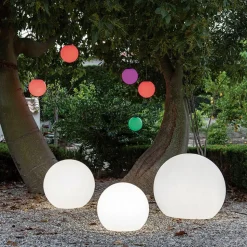 Newgarden Buly solcellelampe, flydende, Ø 20 cm