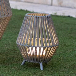 Newgarden Conta LED-bordlampe taupe 32cm