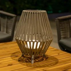 Newgarden Conta LED-bordlampe taupe 32cm