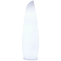 Newgarden LED-gulvlampe Fredo, hvid, plast, 140 cm